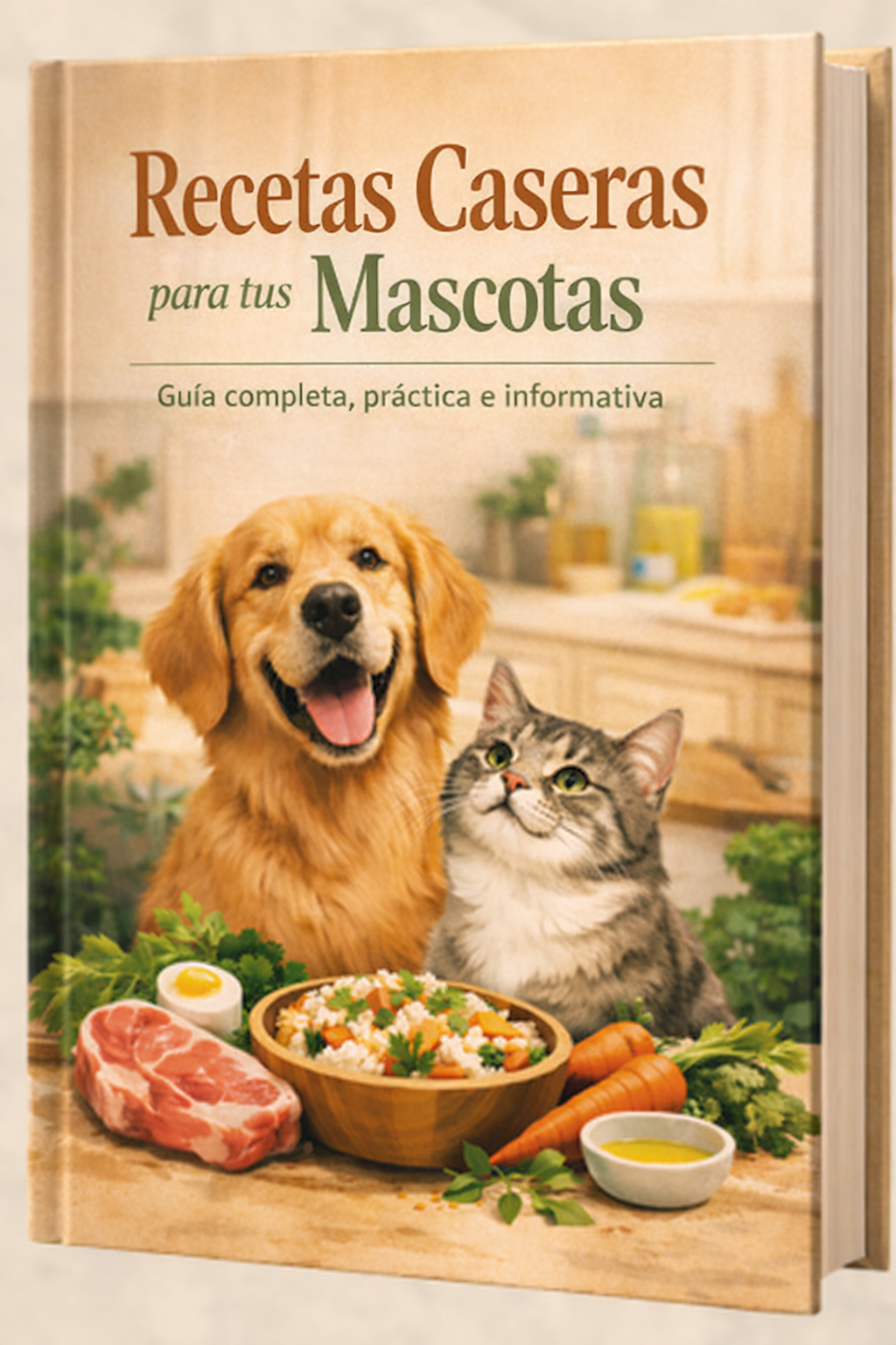Recetas Caseras para tus Mascotas - Guia informativa completa y practica